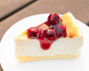 Cheesecake με St. Dalfour Μαύρο Κεράσι
